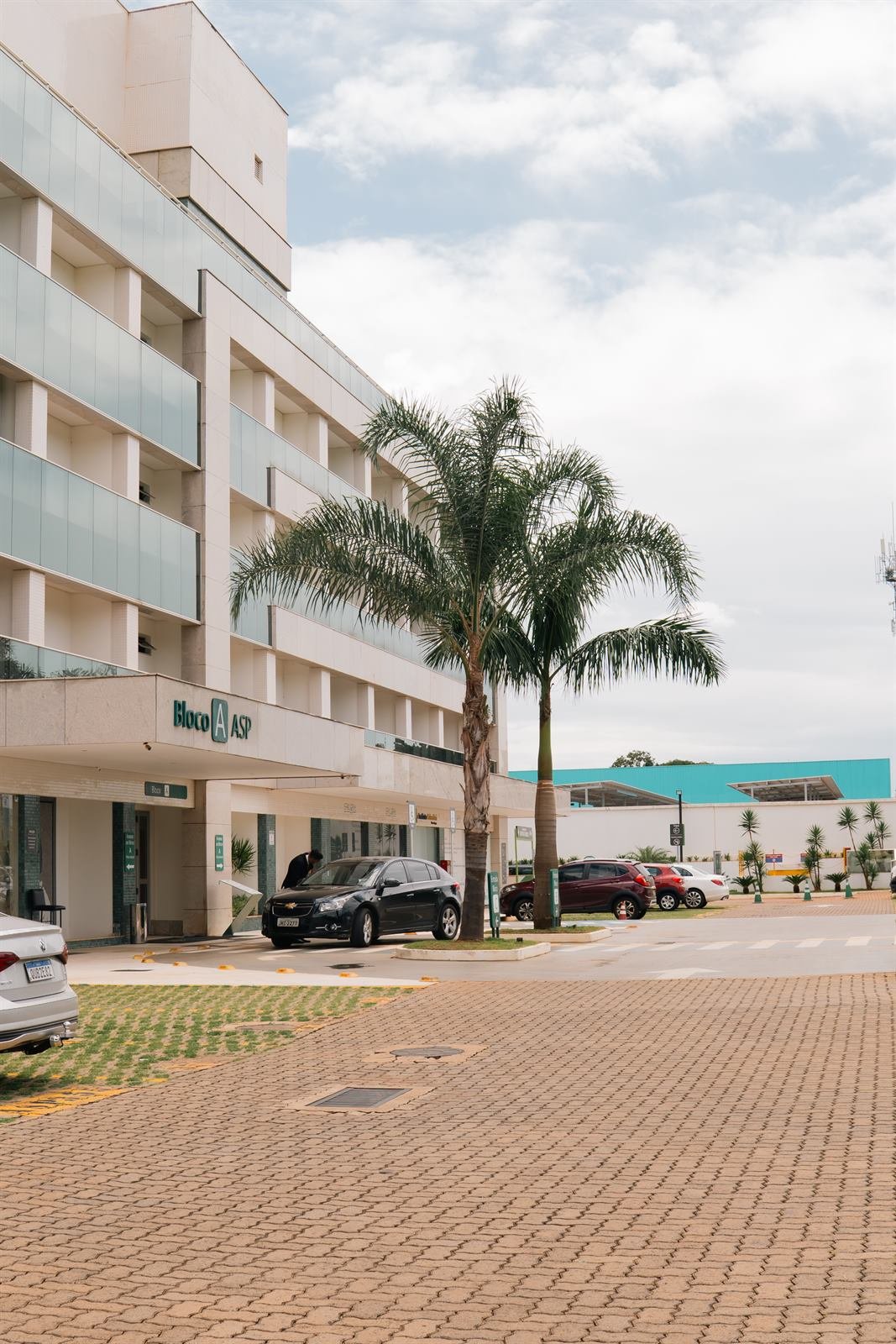 Fachada do Edifício Linea Vitta, na Asa Sul